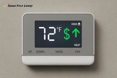 winter heating bill help in Idaho for increased thermostat