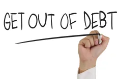 get out of debt before the new year
