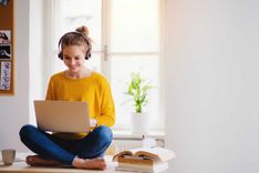 working from home