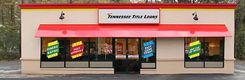 Outside of a Tennessee Title Loans, Inc. location