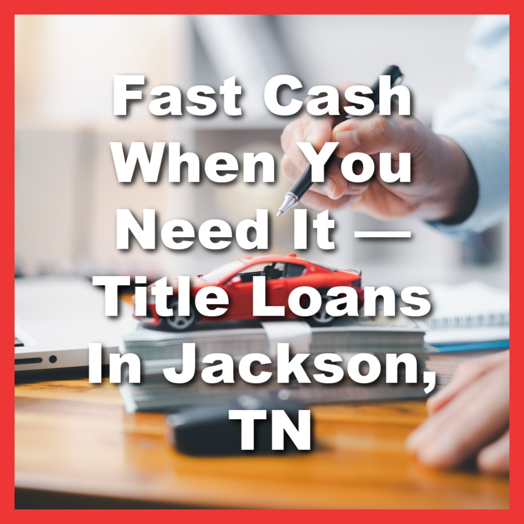 title loan cash with a toy car on top