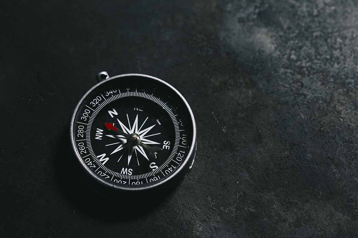 compass pointing to financial help