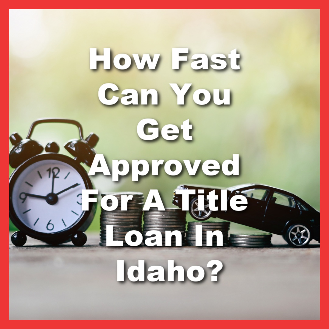 toy car and clock with coins from Idaho title loan