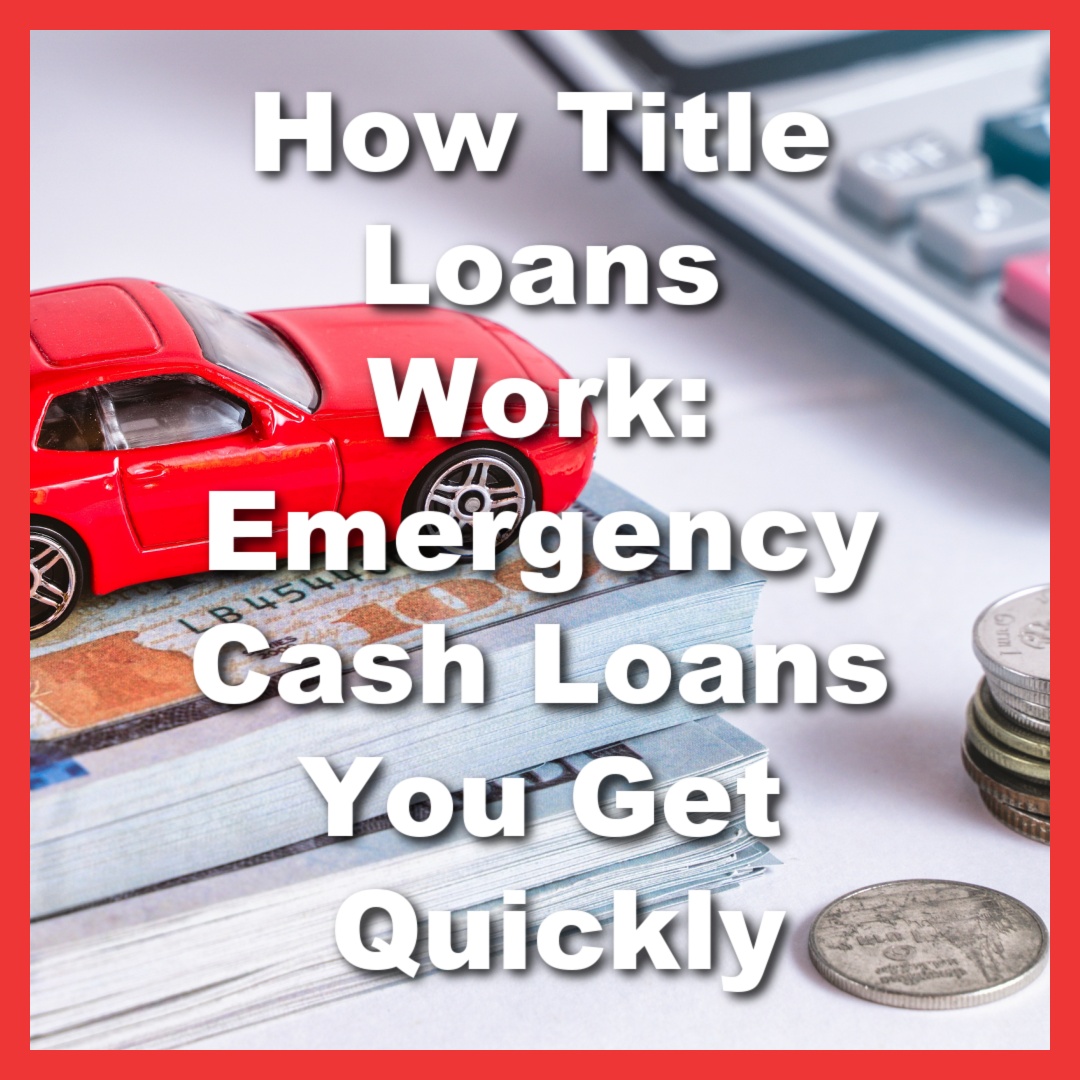 toy car on emergency cash stack