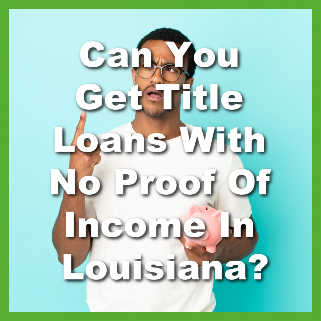 unemployed man considers getting a title loan