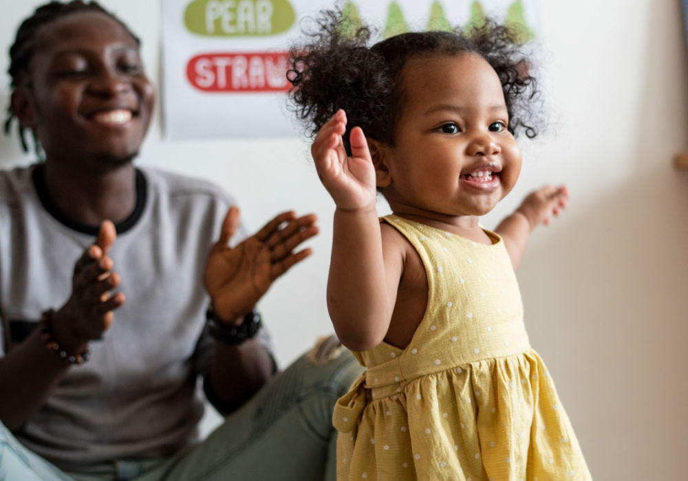 daycare costs header with parent and child