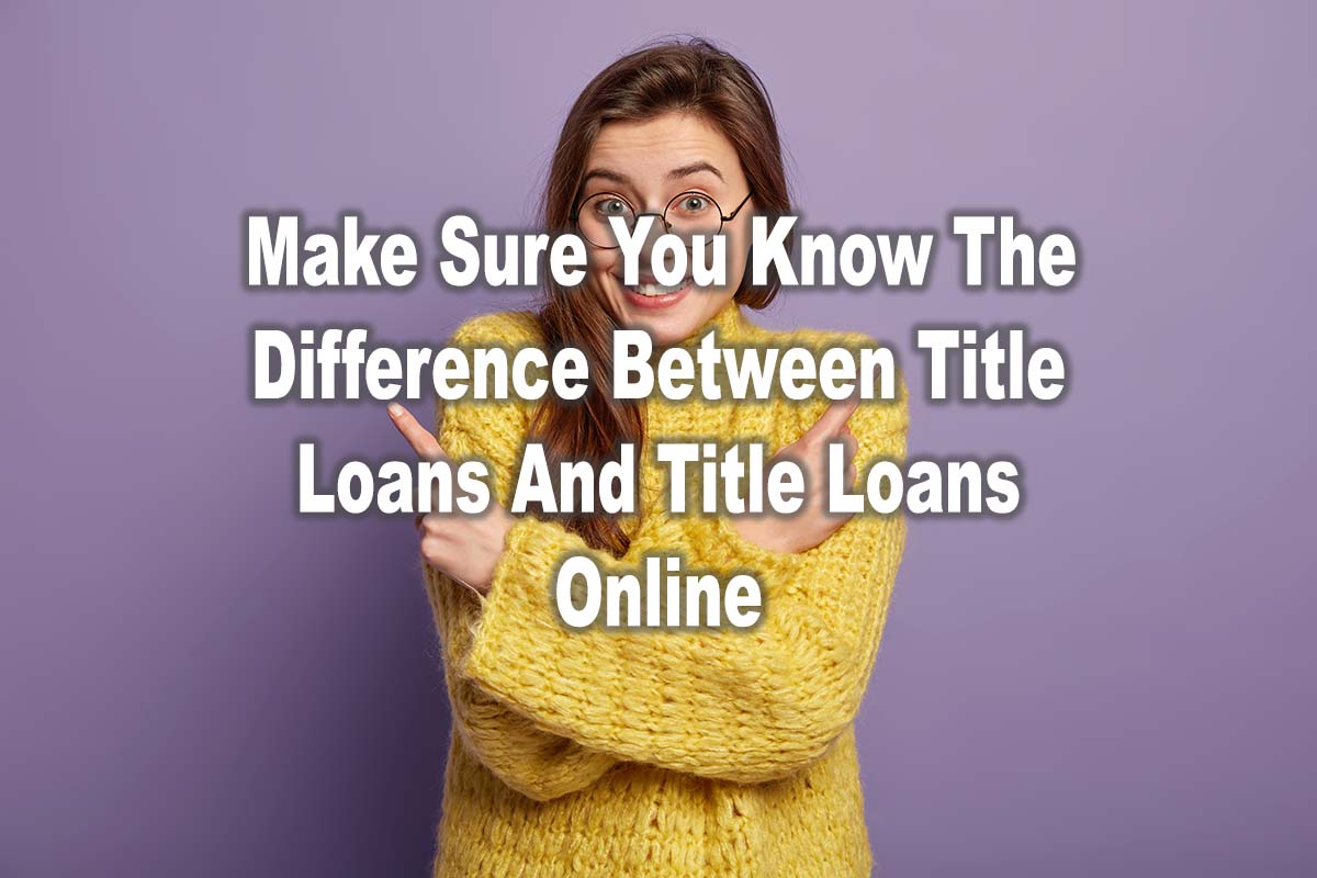 woman deciding between title loans and title loans online