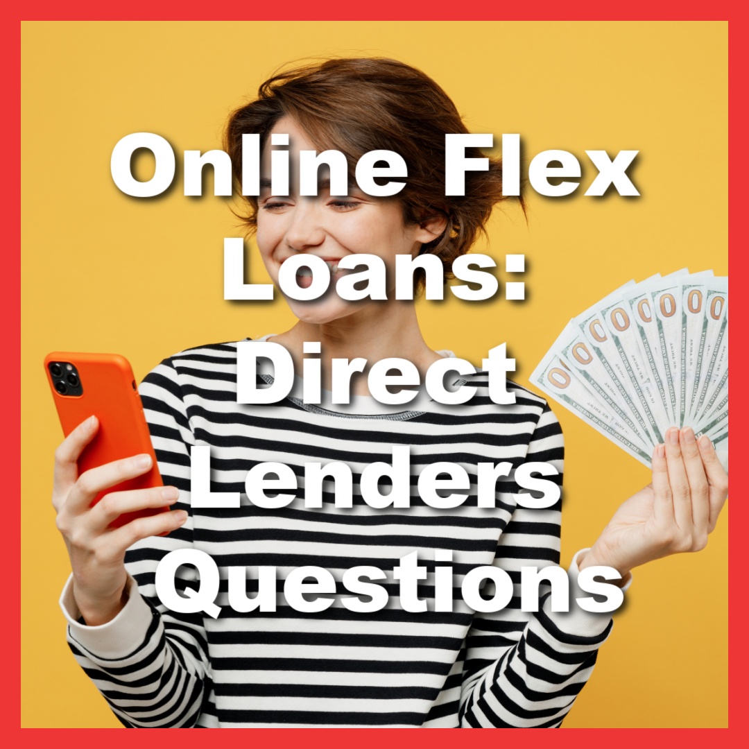 woman holding money from online flex loans