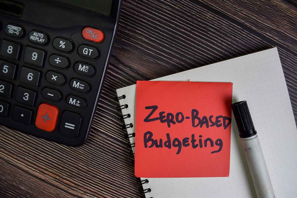 calculating zero-based budgeting